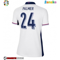 Ženske Nogometnih dresov Anglija Cole Palmer #24 Domači EP 2024 Kratki rokavi